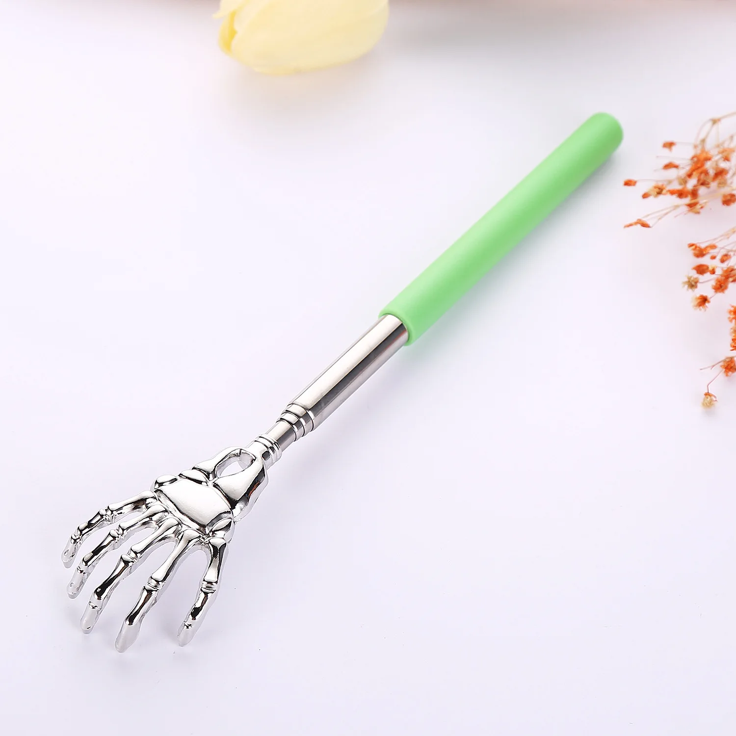 Stainless Steel Back Scratcher Telescopic Claw For Back Scraper Massage Relax Old Man Happy Health Products Massage Tools