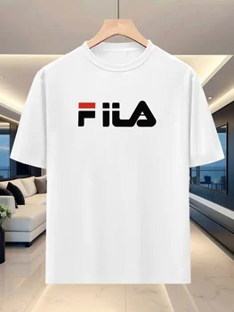 T-shirt Estiva da Uomo a Girocollo a Maniche Corte - Tessuto Leggero e Traspirante - Per Sport all'Aperto, Corsa, Camicia Casual