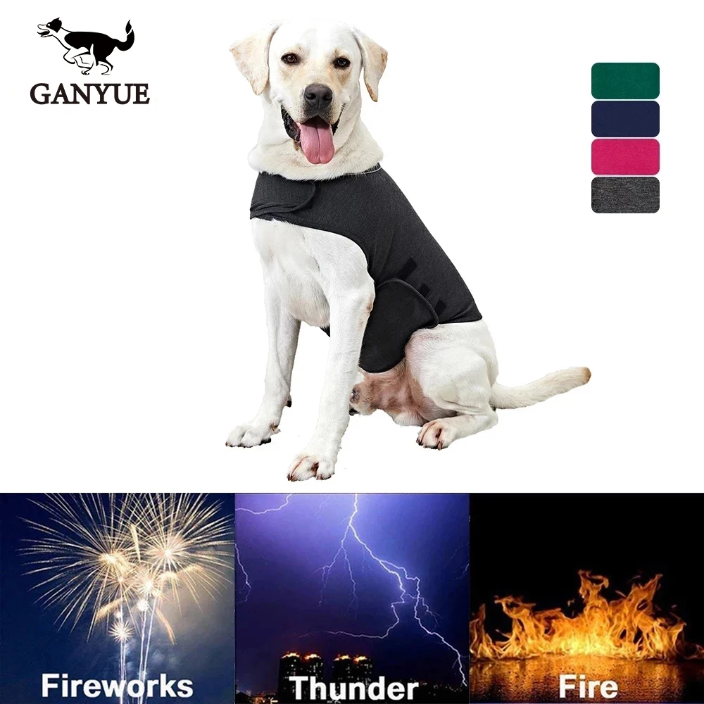 Dog Thunder Vest XS XL Pet Dog Anxiety Jacket Vest Reflective Vest For