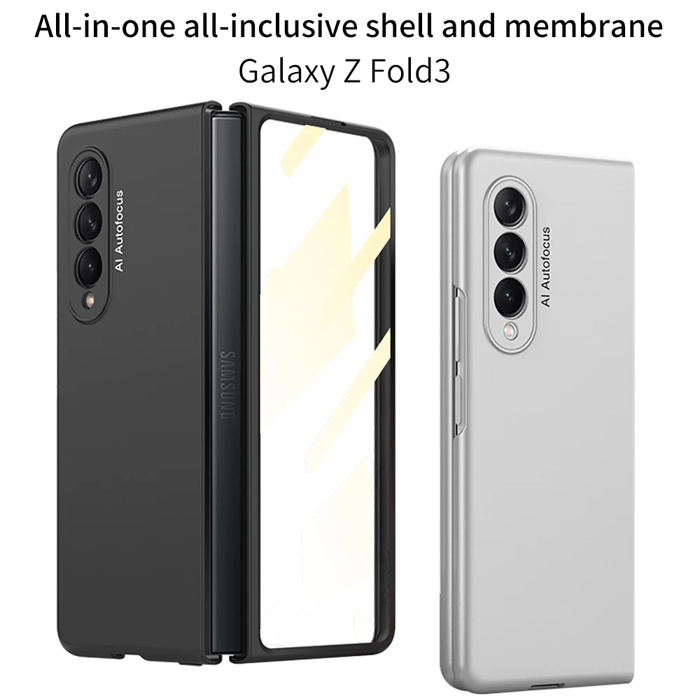 Custodia Ultrasottile Floveme Per Samsung Galaxy Z Fold 3 5G Cover Protettiva All-Inclusive Per Galaxy Z Fold 3 Case Novità