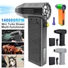 Air blower 140000RPM Turbo Jet Fan Brushless Motor Handheld Duct Fan 52M/S Portable Type-C Charging with Power Display ventilado 1
