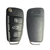 Audi Q7 A6 S6 2006+ Flip Remote Key 3 Buttons 8E Chip 315/434/868MHz 4F0 837 220 AK