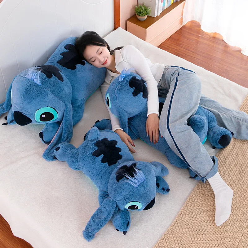 45/80cm Disney Lilo and Stitch Plush Toys Pillow Gift for Children