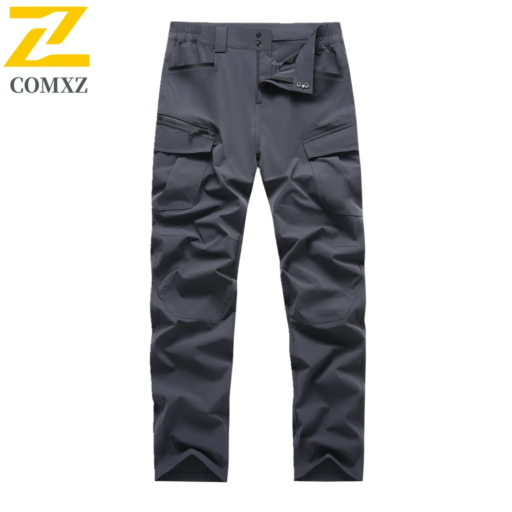 EiAO Men's Hiking Pants Spring-Summer Quick-Dry  Lightweight Water-Resistant Windproof Stretch Outdoor Fishing Trekking Workwear