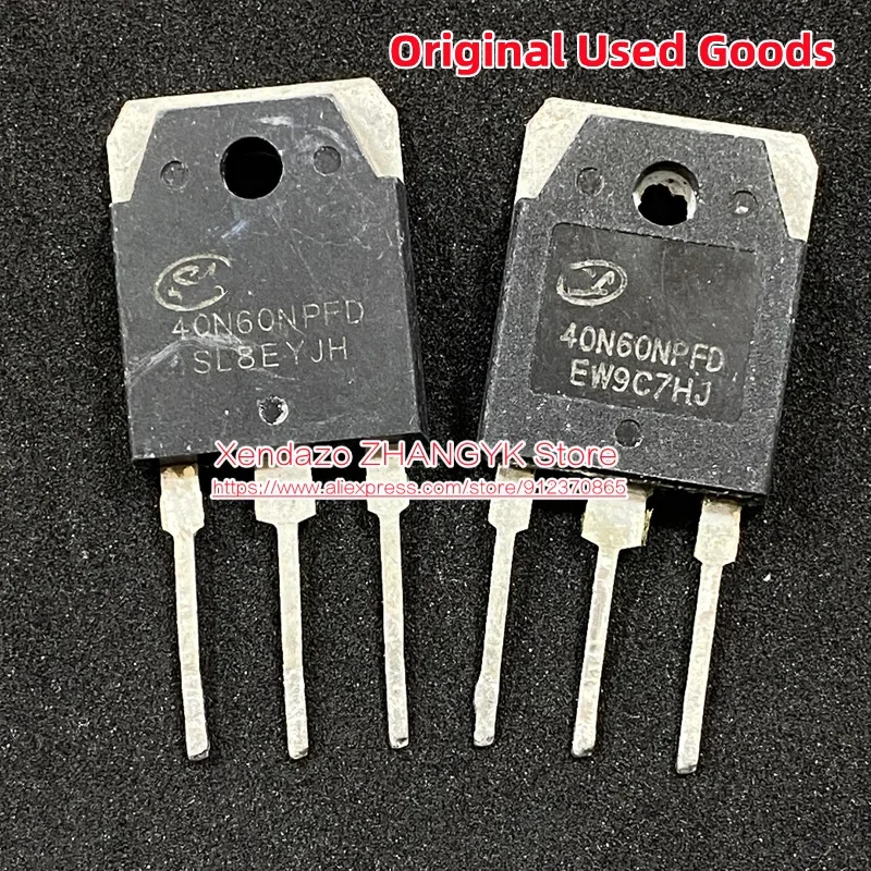 10pcs/lot Original SGT40N60FD2PN 40N60NPFD 40N60FD2 IGBT 40A600V TO-3P Welding Machine Dedicated