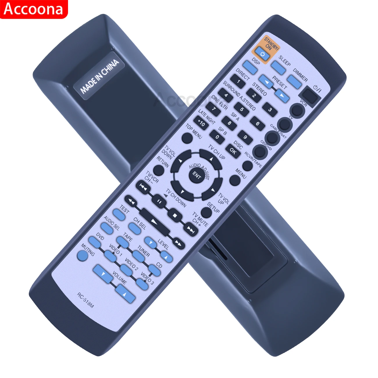 Nuovo RC 736M Telecomando di ricambio per ONKYO AV HT R370,HT R518,HT R670, HT RC160,HT S3200, HT S6200,HT S7200,TX SR307, TX SR307S, TX SR507,TX  SR507B,TX SR507S,TX SR508,TX SR577,TX SR607,TX SR607S
