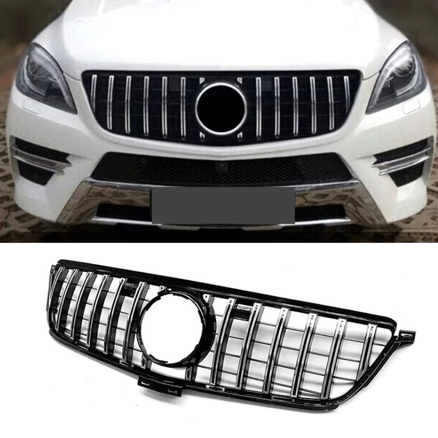 

Front Grille Grill For Mercedes-Benz ML Class W166 ML300 ML320 ML350 ML40 ML450 2012 2013 2014 2015 Tuning Grills