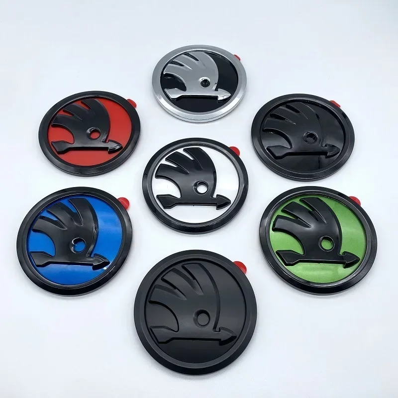 

Наклейка на багажник автомобиля, 100 мм, для Skoda Fabia 1 2 Octavia A7 RS Superb Rapid Yeti Karoq