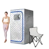 Portable Infrared Sauna Far Infrared Sauna Separate With Heating Foot Pad Home Saunas for Relaxation Detox 1