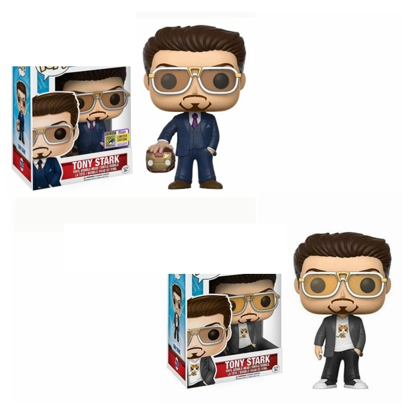 Funko Spider Man Iron Man Tony Stark 