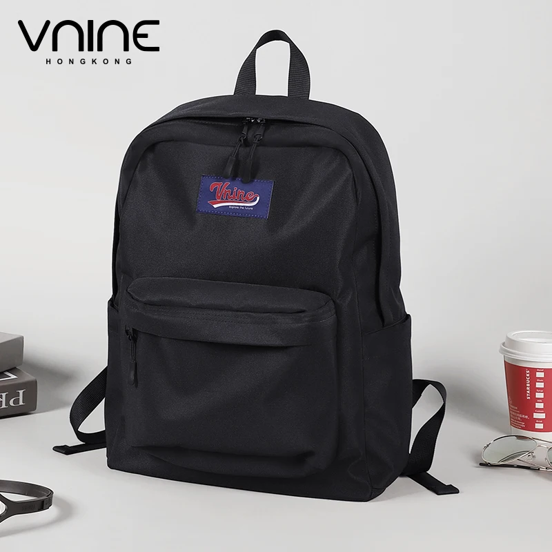 VNINE backpack for men 2024 new casual canvas travel computer backpack for women simple and lightweight student backpack