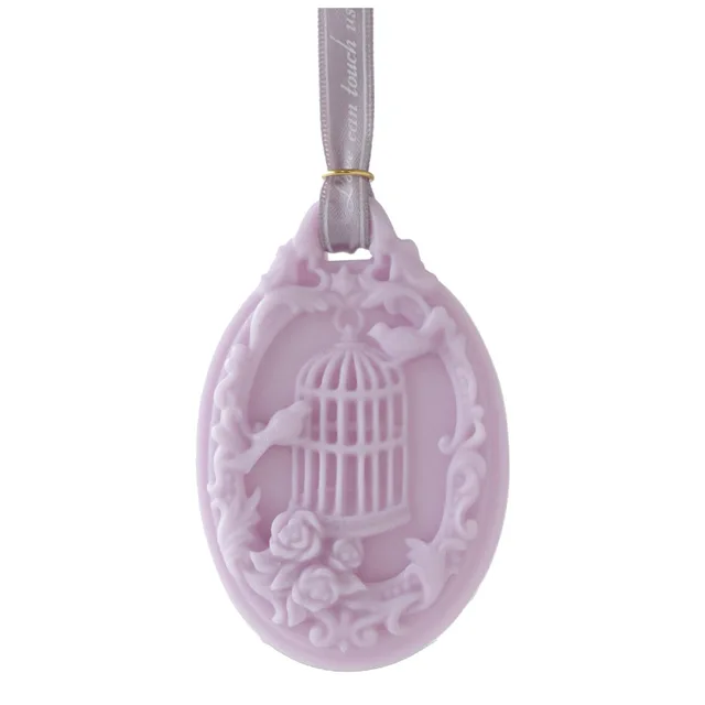 Comprimés d'avertissement de bougie d'aromathérapie de cage à oiseaux, dépistolet ant de garde-robe, pendentif de voiture, baume solide, désodorisant aromatique, parfum longue durée 4