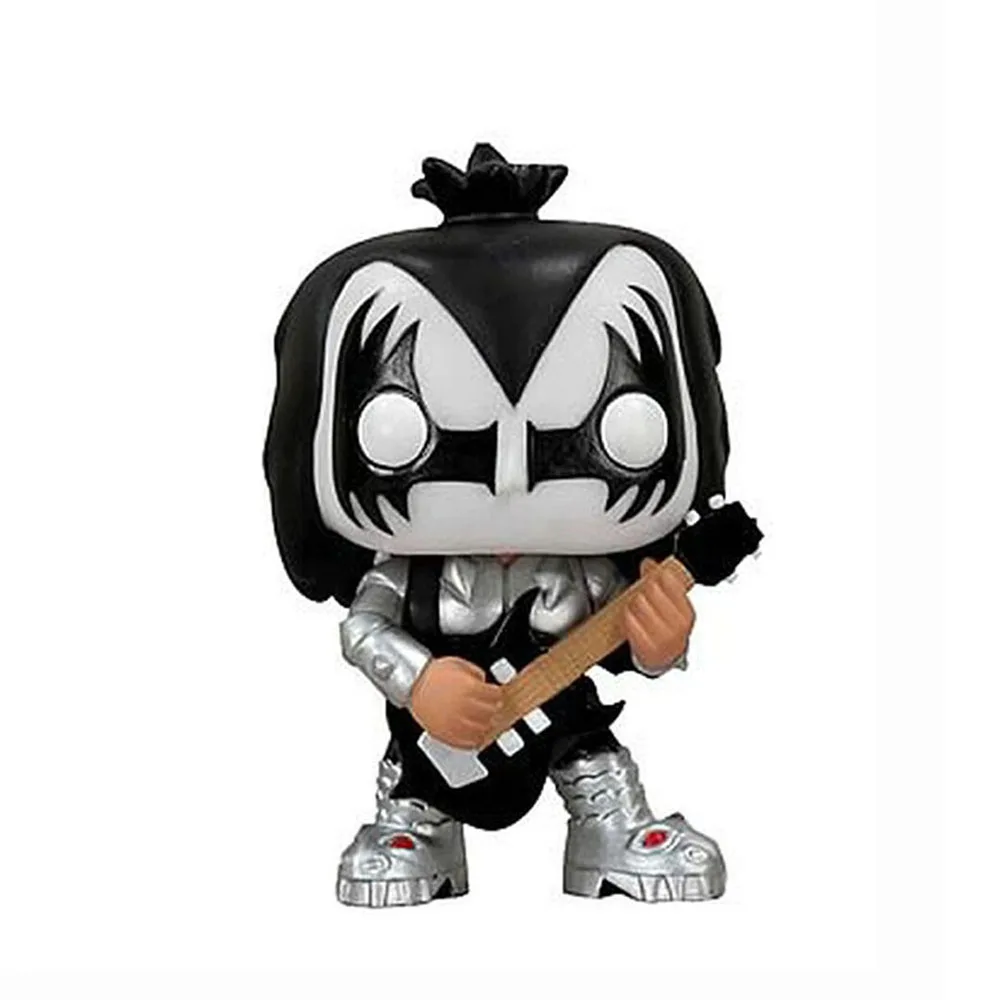 thumbnail image 1 of Funko Pop Rocks The Demon #04 The Peaceman #05 The Catman #07 The Starchild #06 Vinyl Action Figure Toys Kids Gifts, 1 of 5