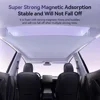 YZ For Tesla Model 3 Y Highland 2021-2025 magnetic suction clip Sun Shades Glass Roof Sunshade Front Rear Sunroof Skylight 6
