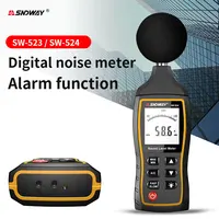 SNDWAY SW-523 Digital Sound Level Meter Decibel Monitoring Tester Amount Measuring Instrument Optical Noise Audio Detector 1