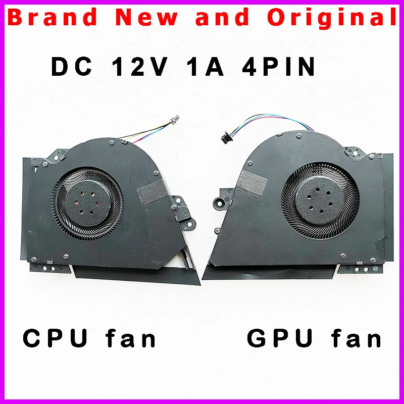 New CPU/GPU Cooler Fan For ASUS ROG Zephyrus GX701L GX701LWS 13NR03Q0T01111 13NR03Q0T02012