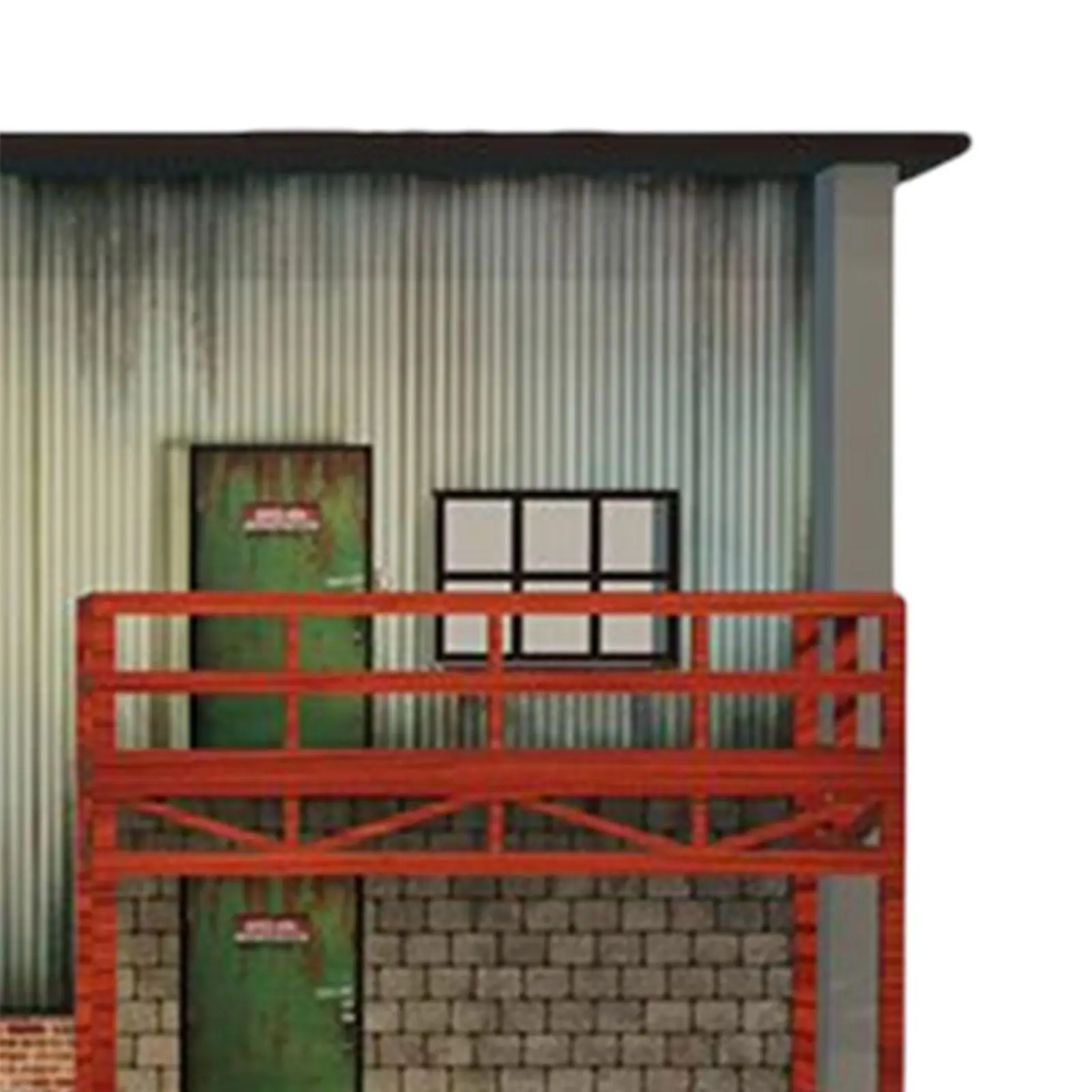 

Car Garage Diorama Desktop Home Scenery City DIY Model Parking Lots Ornament