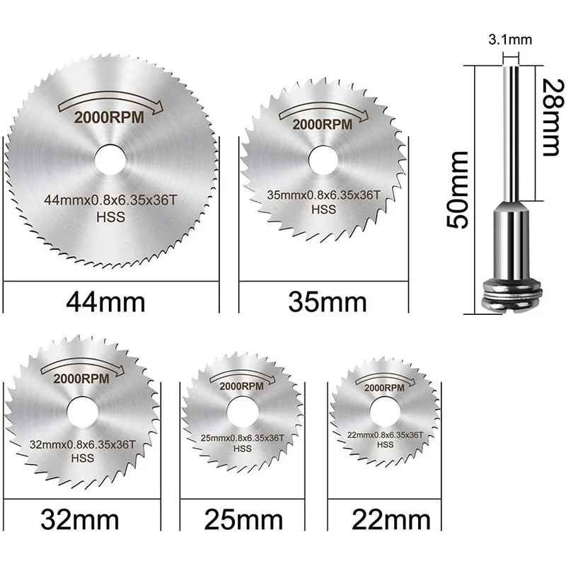 Aluminum Round, Disc, Circle, 32mm (1.25), 18 Gauge, Pack of 5