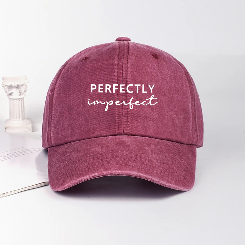 MLFO 완벽하게 프린트된 워싱 야구 모자: 가볍고 통기성이 좋으며, 남녀공용, 여름 캐주얼 모자, 태양 모자, 패션 모자