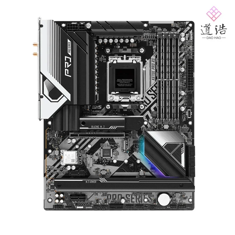 NEW For Asrock X670E PRO RS Motherboard 192GB PCI-E5.0 HDMI M.2 USB3.2 Socket AM5 DDR5 ATX X670 Mainboard 4 NEW For Asrock X670E PRO RS Motherboard 192GB PCI-E5.0 HDMI M.2 USB3.2 Socket AM5 DDR5 ATX X670 Mainboard - Image 2