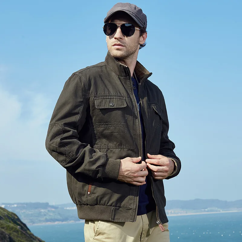 Parkas Work Wear Motorcycle Jacket Man Jackets Luxury Men's Clothing Winter Coats Clothes Military Fashion Mountaineering Mens