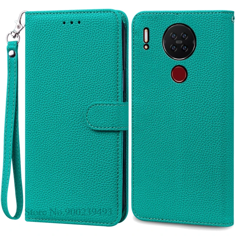 Elegant Leather Flip Wallet Phone Case with Bumper Protection