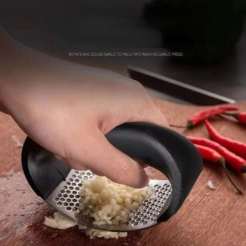 &middot; Free returns within 90 days, no questions asked Stainless Steel Garlic Press Crusher Manual Garlic Mincer Chopping Too