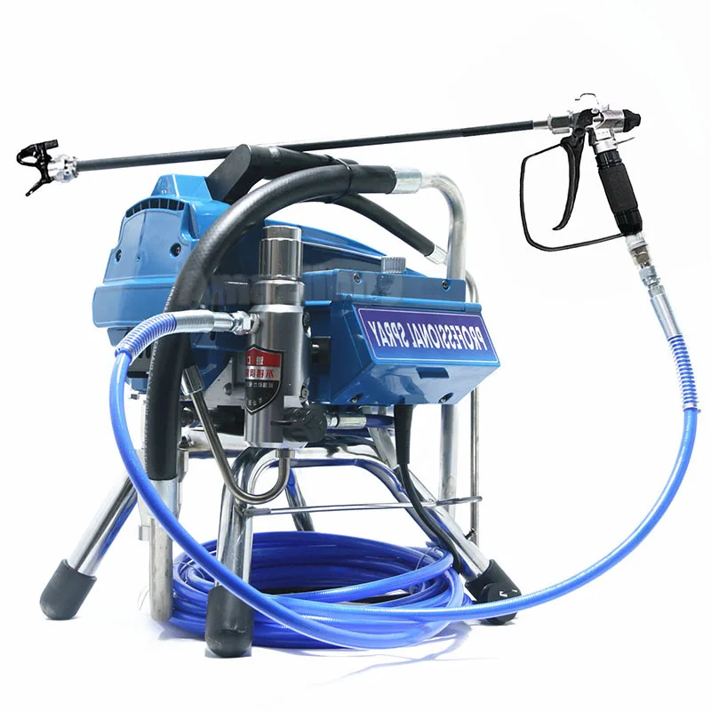 2200w Professional Airless Spraying Machine 595 Professional Airless Spray Gun Airless Paint Sprayer Painting Machine Tool 1pc airless spray tip nozzle 541 539 537 639 637 for spraying paint coating paint sprayer airless spray tip nozzle power tool