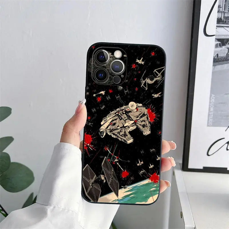 S-Starwars Kyloren Hansolo Themed Phone Case Cover - Sleek Design and Durable Protection
