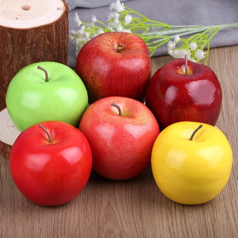 5PCS Artificial Apples Home Decoration