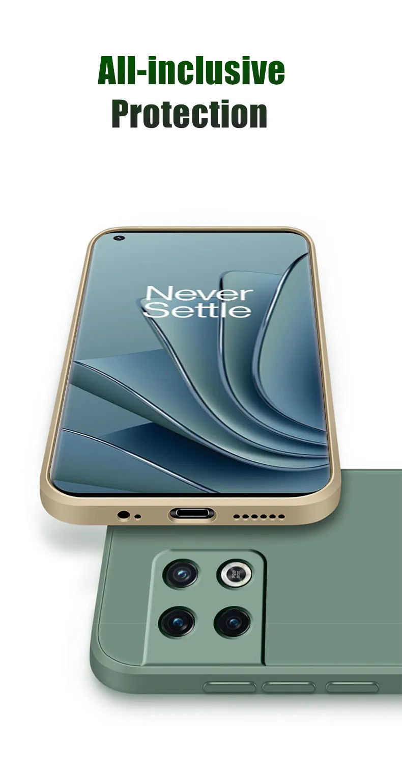 Husă de telefon din silicon lichid pentru oneplus moale_voghion.com