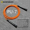 7mm diameter PVC rope 220 gram 3.2 meters 15.5cm long handle heavy skip jump skipping roep fitness NEVERTOOLATE GOOD QUALITY 2