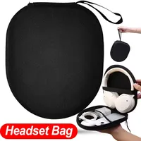 Bluetooth Headset Earphone Hard Case for Sony Headphones Storage Bag Case Portable Travel Shockproof Earbuds Carrying Pouch Bag 1
