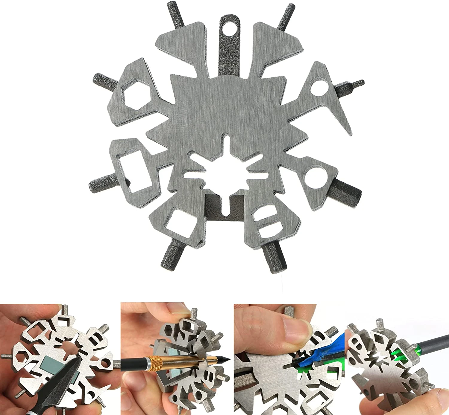 Multifunction Snowflake Archery Tools Broadhead Wrench Tool Arrow