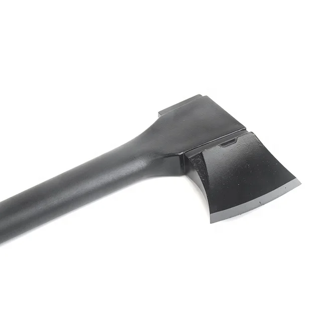 28" Outdoor Camping Chopping Forest Axe #45 Carbon Steel Hatchet Firemen Axe With Sheath