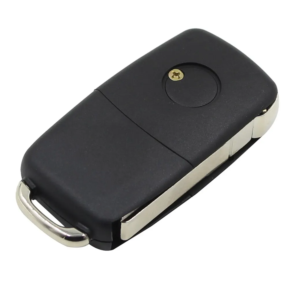 3 Buttons Remote Flip Folding Car Key Shell Case Modified VW Golf 4 5 Passat B5 B6 Polo Touran Jetta Seat Skoda key shell