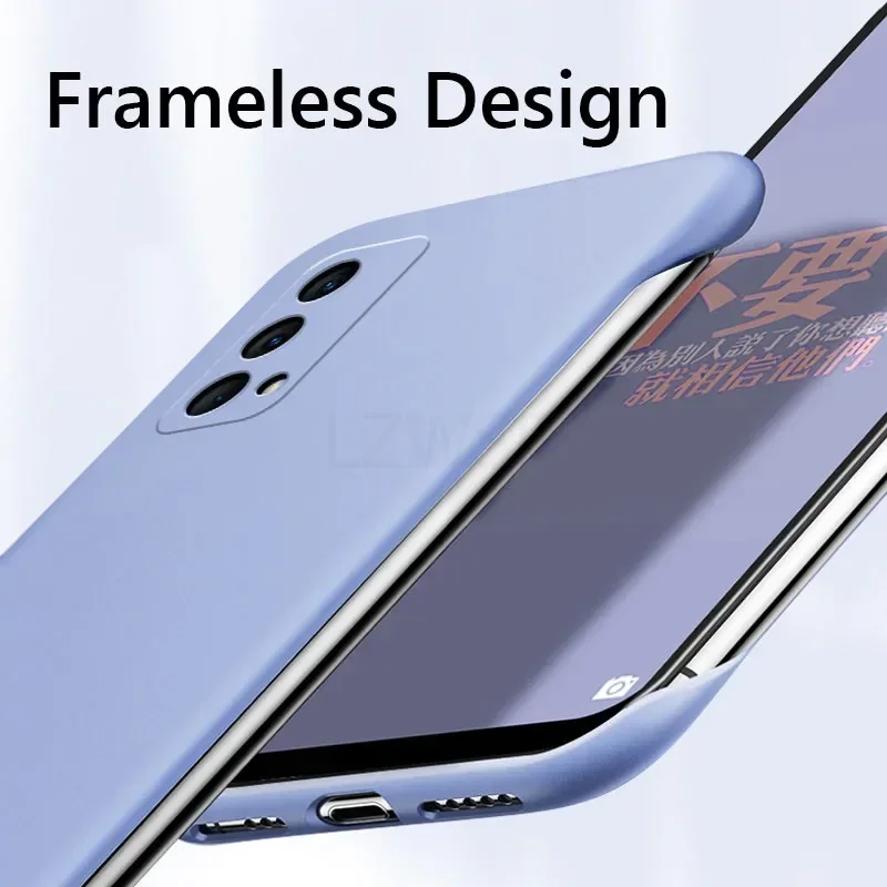 Frameless Slim Matte Shockproof Hard Case – Sleek Skin Design