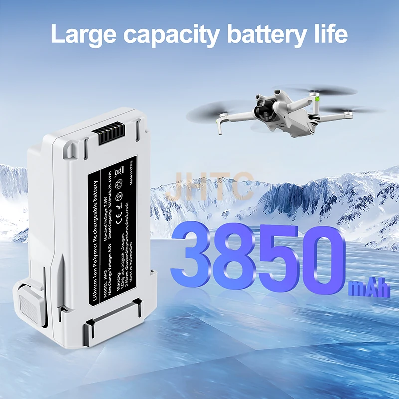 Lot Batteries Drone avec Chargeur - 1 à 4 Batteries, Compatible DJI