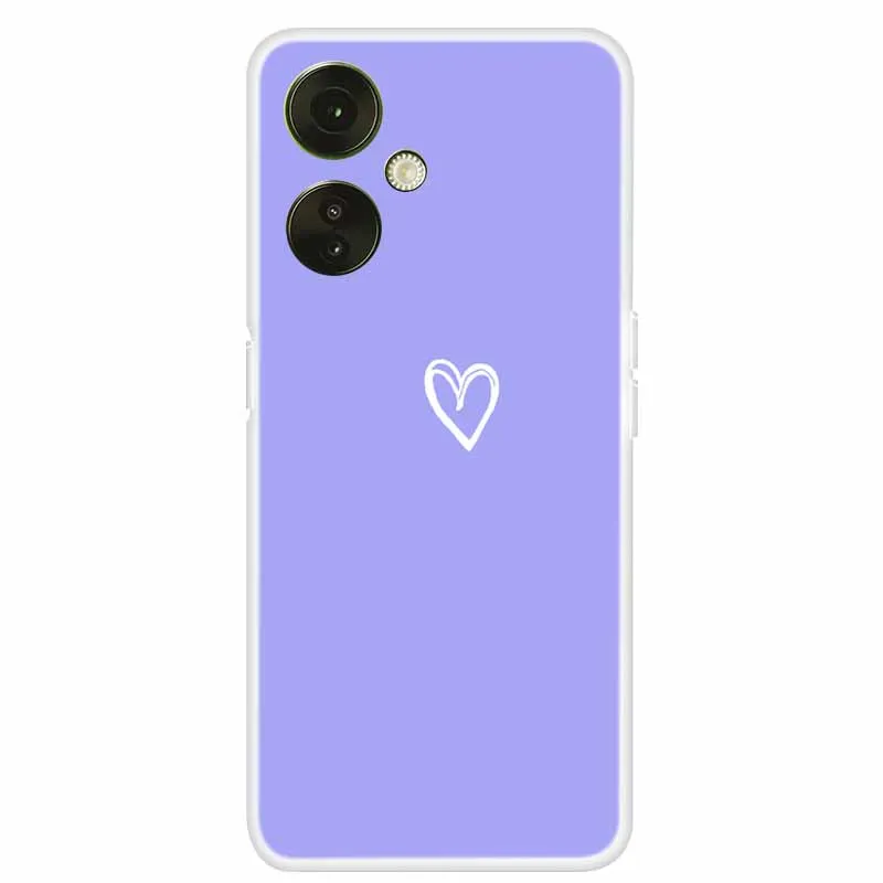 Clear TPU Soft Silicone Phone Case with Adorable Cats Design for OnePlus Nord CE 3 Lite 5G