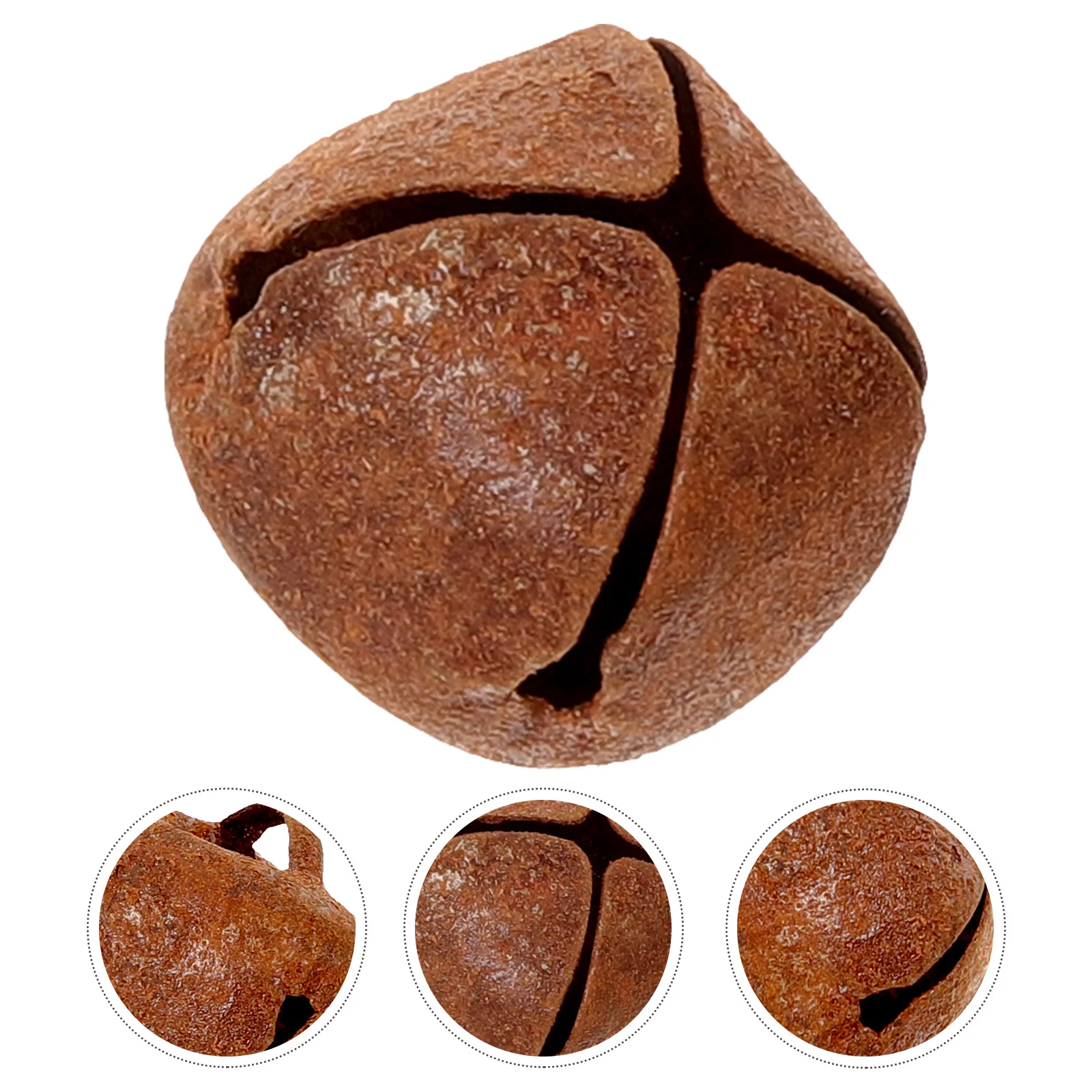 

100 Pcs Accessories Vintage Christmas Decorations Pendant Making Charms Iron Metal Bell