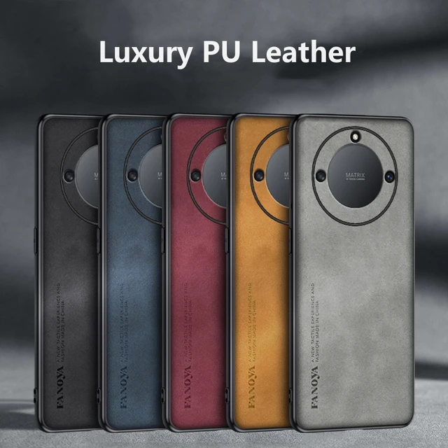 Funda para Realme 11 Pro Plus, carcasa de cuero PU de lujo para