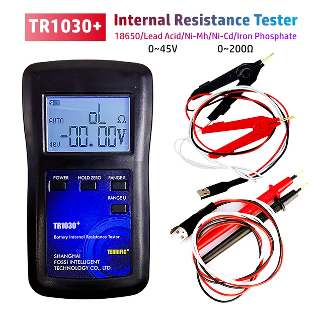 Upgrade TR1030 Lithium Battery Internal Resistance Tester YR1030