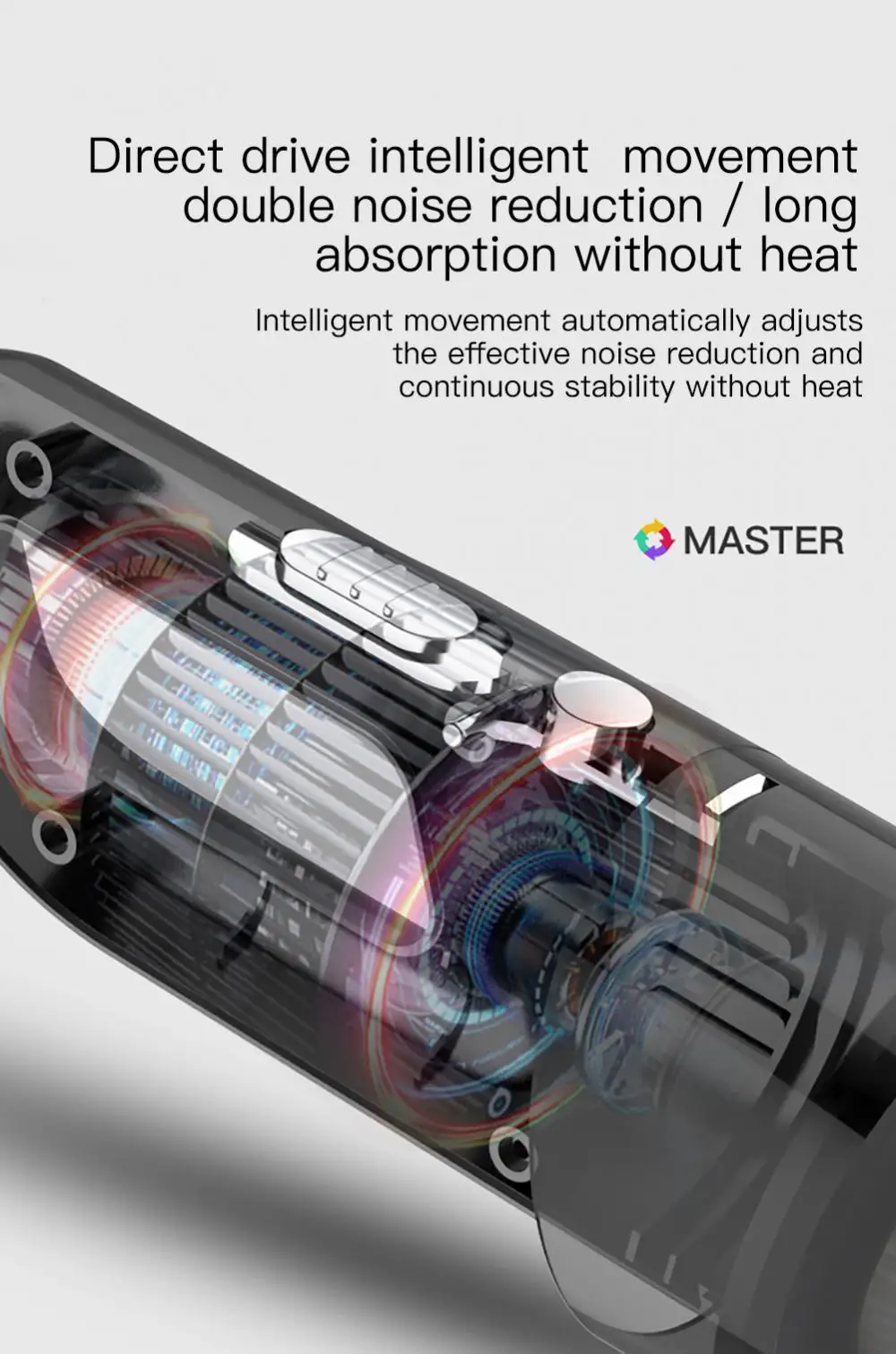 Автомобильный пылесос 8000 ПА мощный циклонный всасывающий Портативный ...