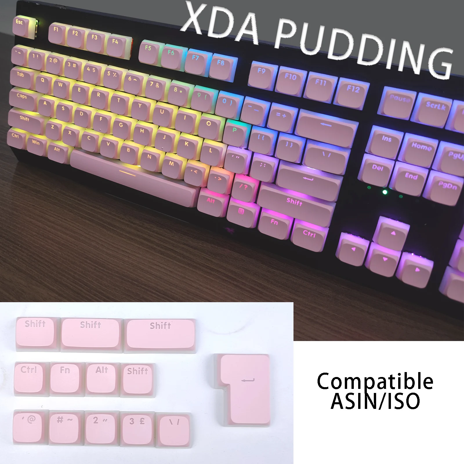 Compatível com 60%, 65%, 75%, 80%, 100% Layout