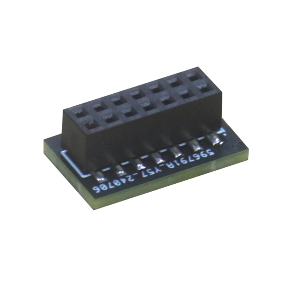 TPM 2.0 Module Chip 14 Pin Secure Storage Encryption Security Module Security Components Replacement for Asrock Mainboard