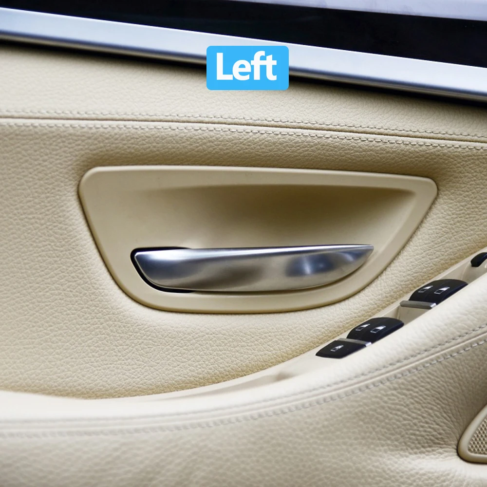 2pcs/4pcs 자동차 왼쪽 오른쪽 문 손잡이 그릇 커버 트림 교체 BMW 5 시리즈 F10 F11 F18 520i 523i 525i 528i