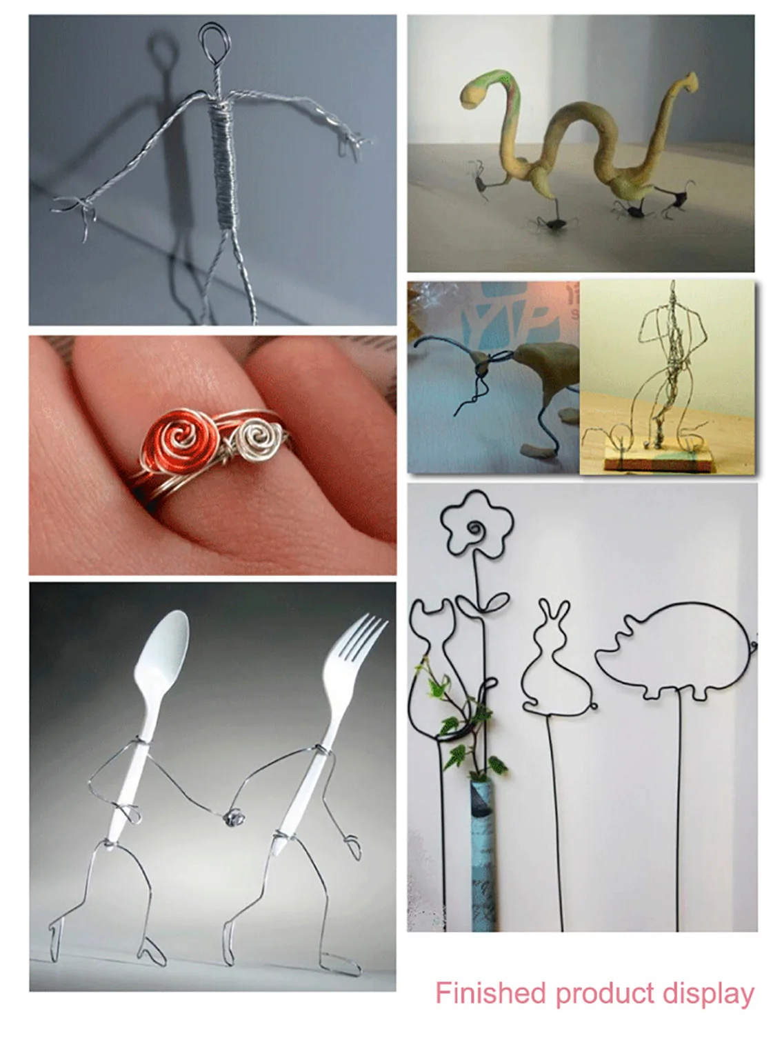 Galvanized iron wire 0.8mm/0.95mm/1.2mm/1.4mm fine steel wire rope sculpture handmade DIY hardware accessories 10Meters