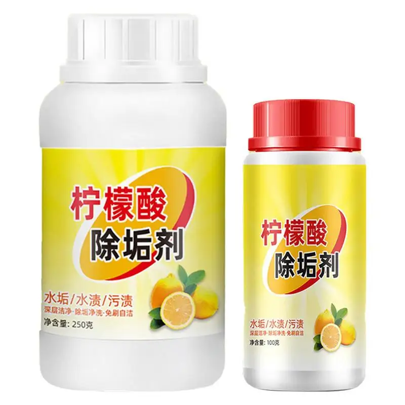 

Citric Acid Food Grade Scale Remover Multipurpose Stain Cleaner Electric Kettle Water Heater Cleaning Powder Household Accessory