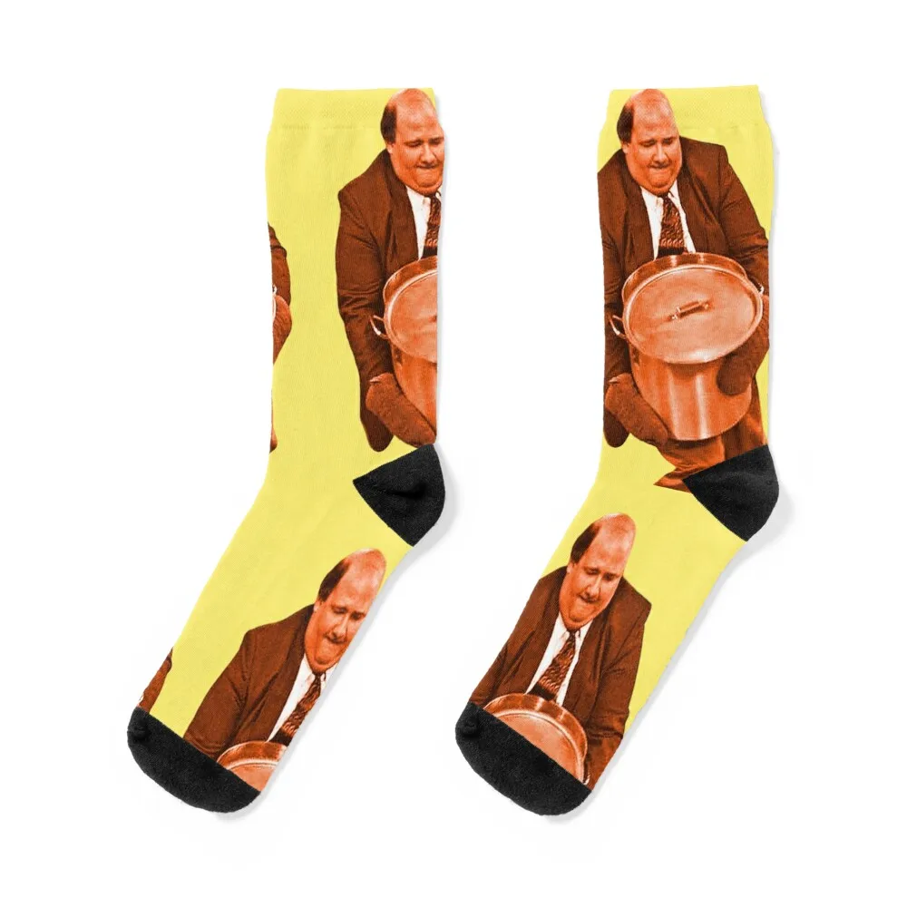 

Kevin's Famous Chili, Binging With Babish, The Office, Willow Days Socks colored hockey Argentina Socks Men's Women's