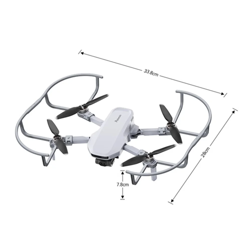 Protection d'hélice 360° en action, sécurisant le vol du Potensic ATOM 2